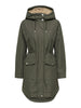 JDYVALENCIA PARKA COAT OTW SIJ NOOS chimera jas kaki
