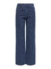 JDYLADYHW WIDE JEANS DNM dark blue denim jeans hoge taille blauw