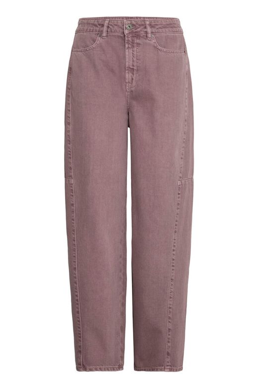 IHmijalla pants ruby wine red ichi jeans bordeaux afgewasen roze