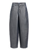 OBJMOJI GLITTER MW SUPER BARREL JEANS ND object jeans glitter ballon blauw