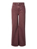 PCSELMA HW WIDE COLORED NOOS JEANS winetasting pieces jeans bordeaux