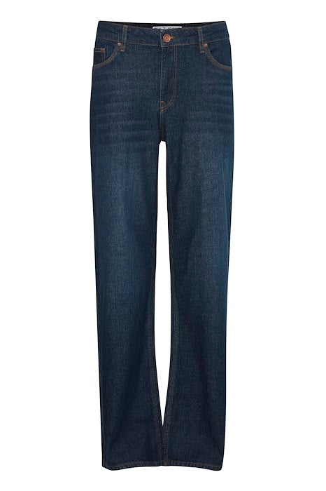 PZvega UHW jeans wide leg pulz jeans dark blue denim hoge taille donkerblauw