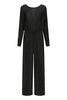 IHMATHILDE JS black ichi jumpsuit zwart