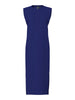 PCCHILLI SUMMER SL ANK DRESS UB NOOS BC beacon blue pieces lange jurk blauw
