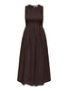 JDYDIEGO S/L SMOCK MIDI DRESS WVN NOOS chocolate torte halflange jurk donkerbruin chocoladebruin bruin