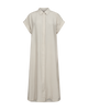 FQesnanina dress moonbeam freequent jurk beige ecru