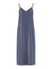 PCJESSA SINGLET ANKLE DRESS NOOS WVN BC ombre blue pieces lange jurk satijn blauw mouwloze jurk