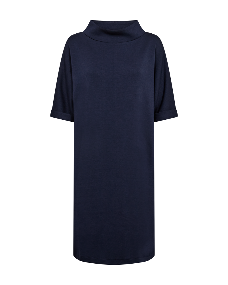 FQLUCINDA-DRESS navy blazer freequent jurk donkerblauw