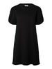 PCPERNILLA SS PUFF DRESS JRS PWP BC black pieces jurk zwart