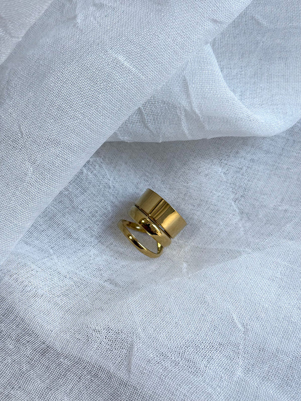 masté antwerp ring bernadette goud stainless steel