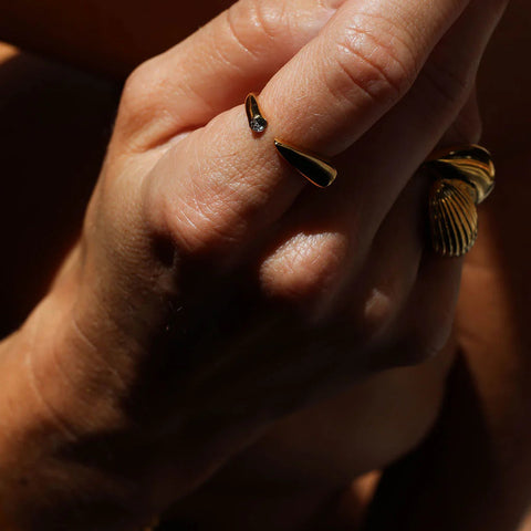 maste antwerp ring nina stainless steel goud gold