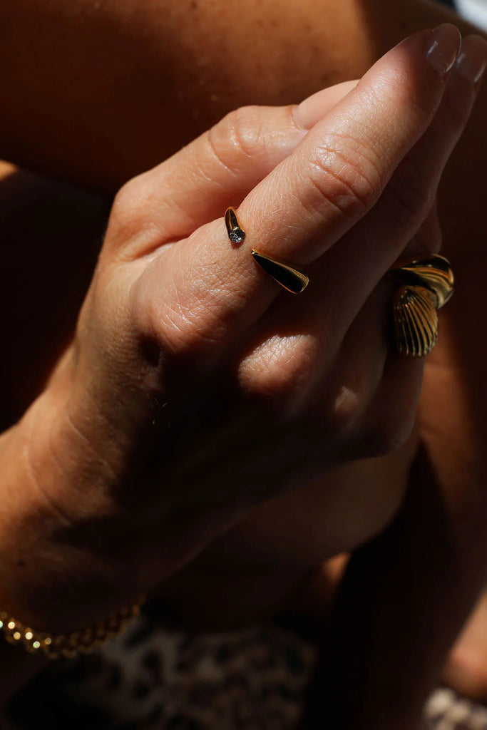 maste antwerp ring nina stainless steel goud gold