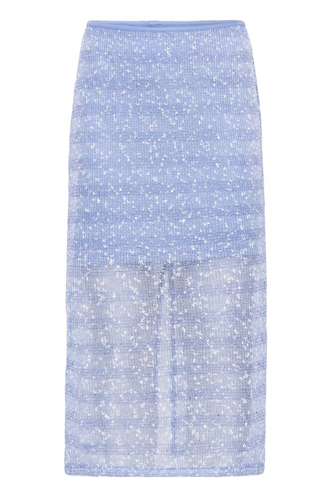 IHPILOUA SK2 wedgewood stripe blue ichi rok glitter blauw