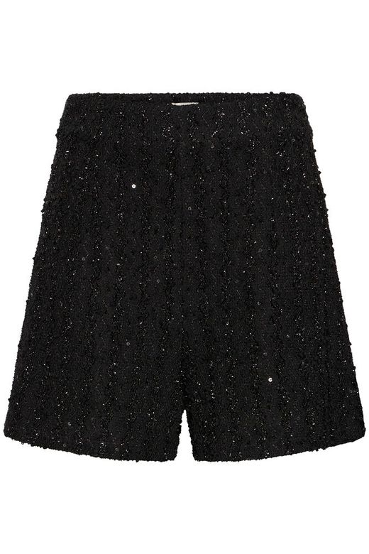 IHNINKY SHO black ichi short zwart glitter