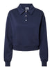 PCCHILLI LS SWEAT POLO JRS FC BC maritime blue pieces sweater polo donkerblauw