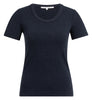 yaya 01-719085-603 navy blazer melange t-shirt donkerblauw
