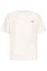 IHBALMERS SS2 cloud dancer multi white ichi t-shirt schelp la plage strand print zomer