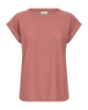 FQblond tee freequent t-shirt light mahogans zalm