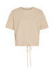 MSCHDatte Tee bleached sand t-shirt beige ecru zachtgeel msch copenhagen