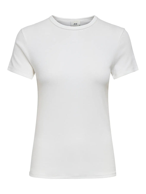 JDYLUCKY S/S O NECK TOP JRS NOOS cloud dancer