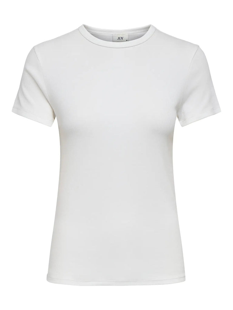 JDYLUCKY S/S O NECK TOP JRS NOOS cloud dancer