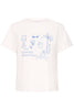 IHNOVOLA SS2 cloud dancer wedgewood ichi t-shirt wit blauw summer essentials