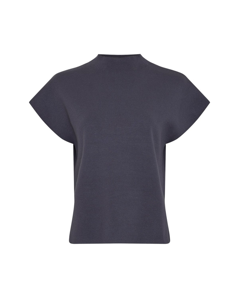 MSCH copenhagen arisha thamira vest india ink top blauwgrijs