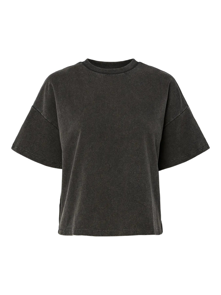 pcchilli summer black washed pieces losvallende top zwart grijs