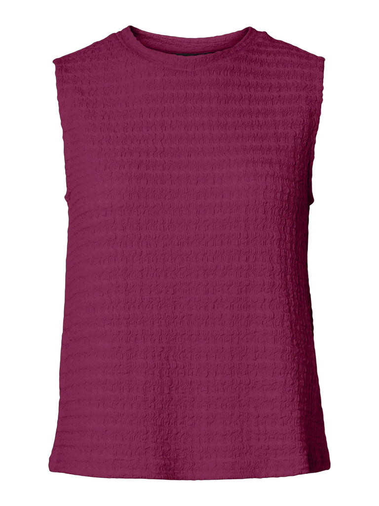 PCGRACE SL LOOSE TOP MSA JRS BC raspberry pieces top fuchsia