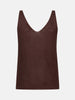 knitted top lux brown ydence