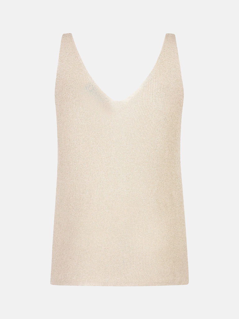 knitted top lux ecru ydence