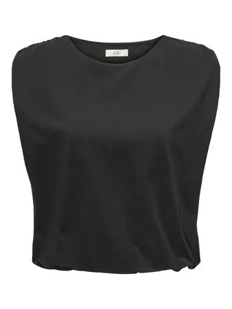 JDYMARA S/L BUBBLE TOP JRS black zwart top 