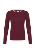 IHPHILUCA LONG SLEEVE5 zinfandel ichi t-shirt lange mouwen bordeaux