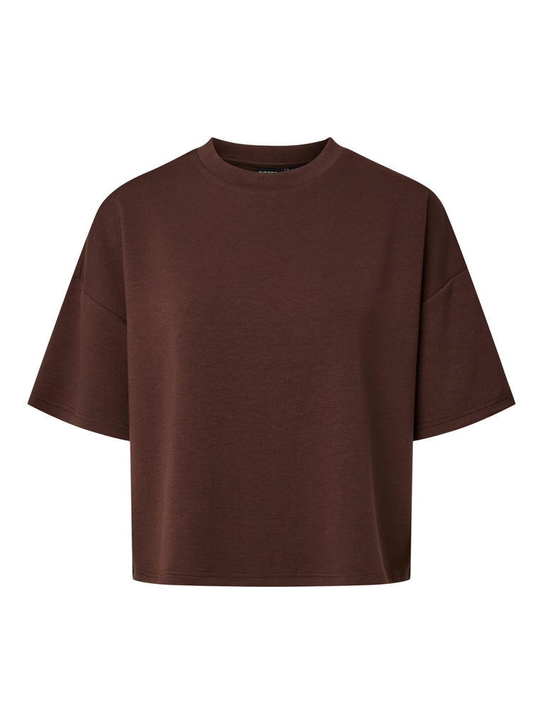 PCPOLLY 2/4 SWEAT PWP JRS BC chicory coffee pieces