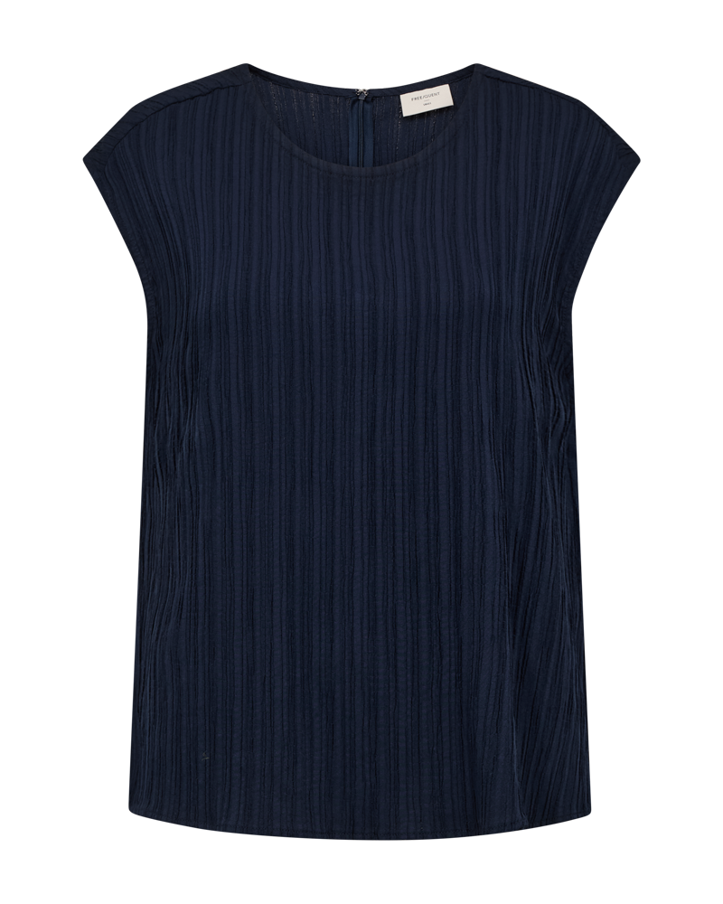 FQGRSVALSE-BLOUSE navy blazer, freequent top blouse donkerblauw