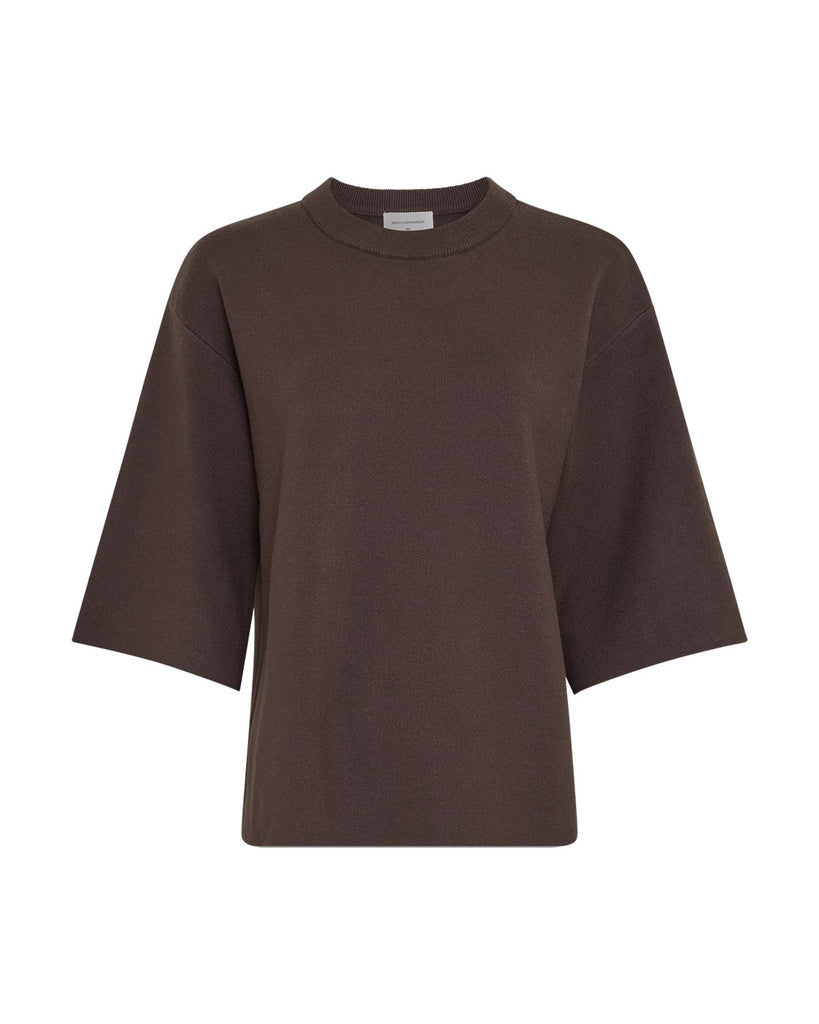 MSCHAgatha East 3/4 Pullover delicioso bruin trui msch copenhagen