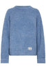 IHBLARISA LS Blue Yonder - Blue ichi trui lichtblauw