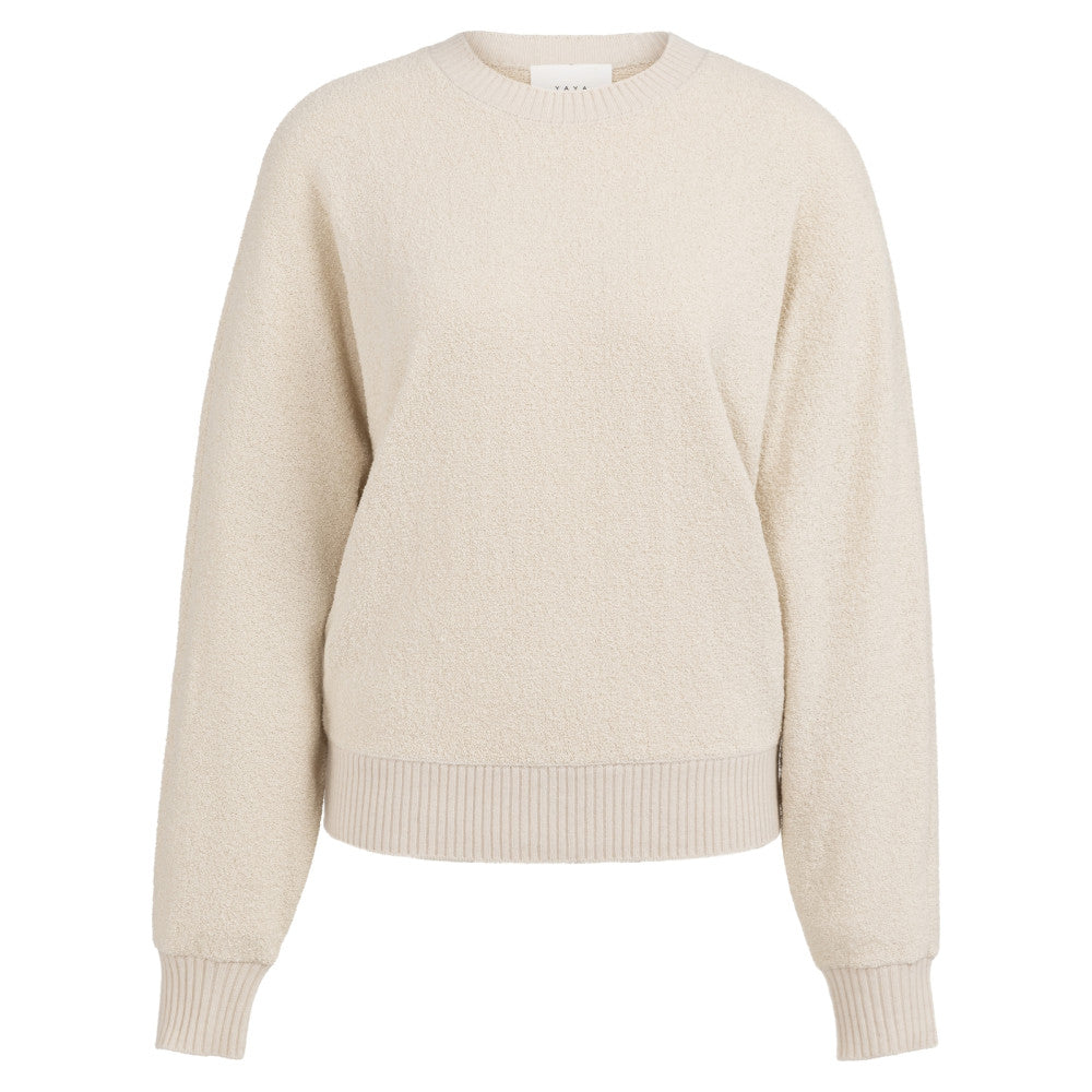 yaya 01-000554-602 trui kit beige