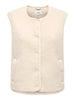 JDYSIMINA TEDDY WAISTCOAT OTW QIQ NOOS pumice stone gilet 
