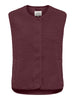 JDYSIMINA TEDDY WAISTCOAT OTW QIQ NOOS windsor wine gilet 