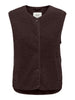 JDYSIMINA TEDDY WAISTCOAT OTW QIQ NOOS chocolate torte gilet 