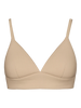 PCnamee triangle bra noos peach toffy pieces beha bh bralette beige ecru