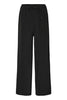 IHECALA PAnts black ichi losvallende broek wijde pijpen zwart