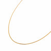 Label Kiki baby smooth snake gold necklace halsketting goud