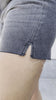JJXX Aura RH shorts HW RA Denim dark grey jeans short donkergrijs zwart