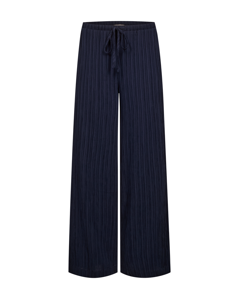 fqgrsvalse pants navy blue frequent broek donkerblauw