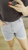 JDY roma hw highwaist paperwaist shorts hoge taille light blue denim jeansshort