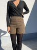 short marion lofty manner bruin-geel chanel