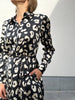 jurk taillelint JDY fifi midi shirt black tapico leo